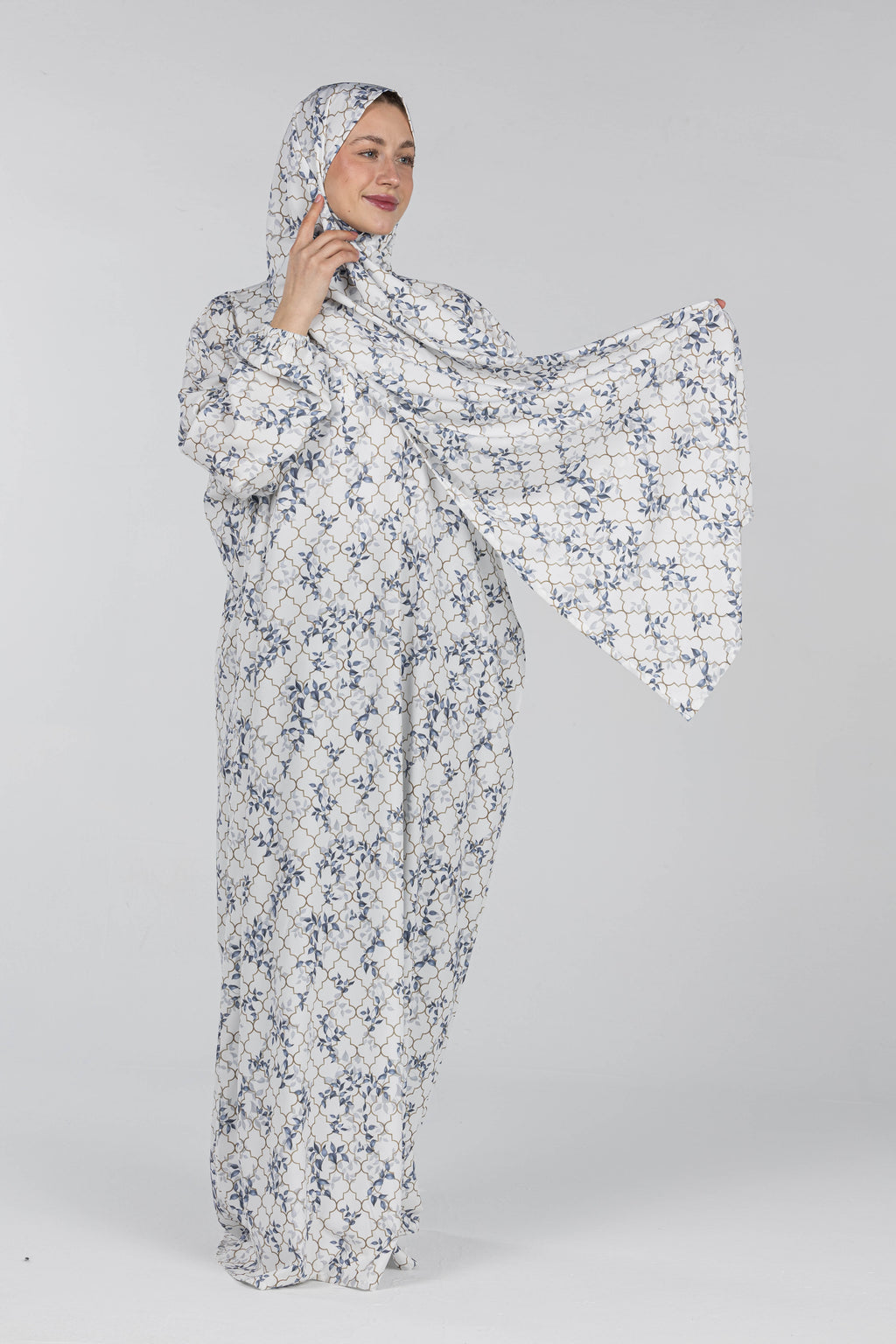 Azure Trellis | Soft Fabric Esdal