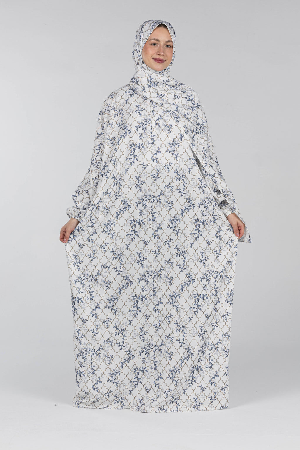 Azure Trellis | Soft Fabric Esdal