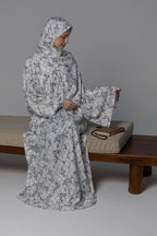 Azure Trellis | Soft Fabric Esdal