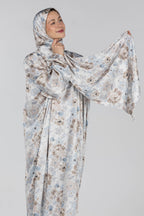Luminous Flora | Silk Satin Esdal