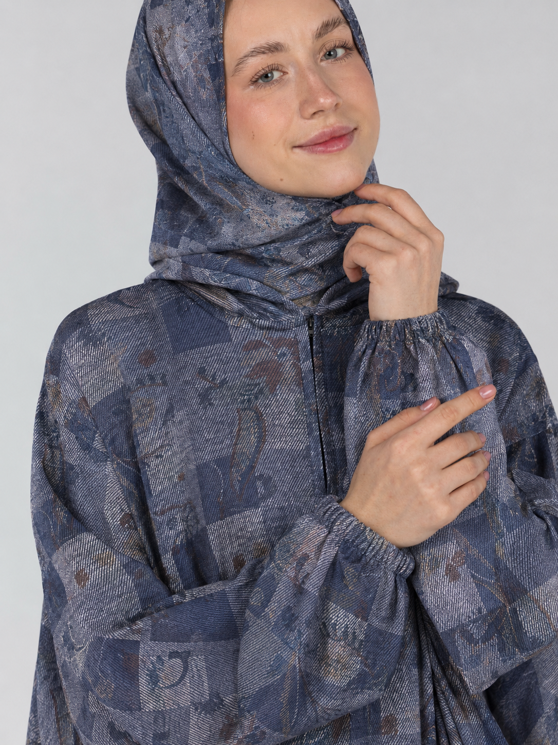 Indigo Mosaic | Soft Fabric Esdal