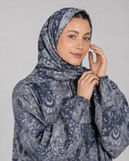 Slate Paisley Baroque | Soft Fabric Esdal