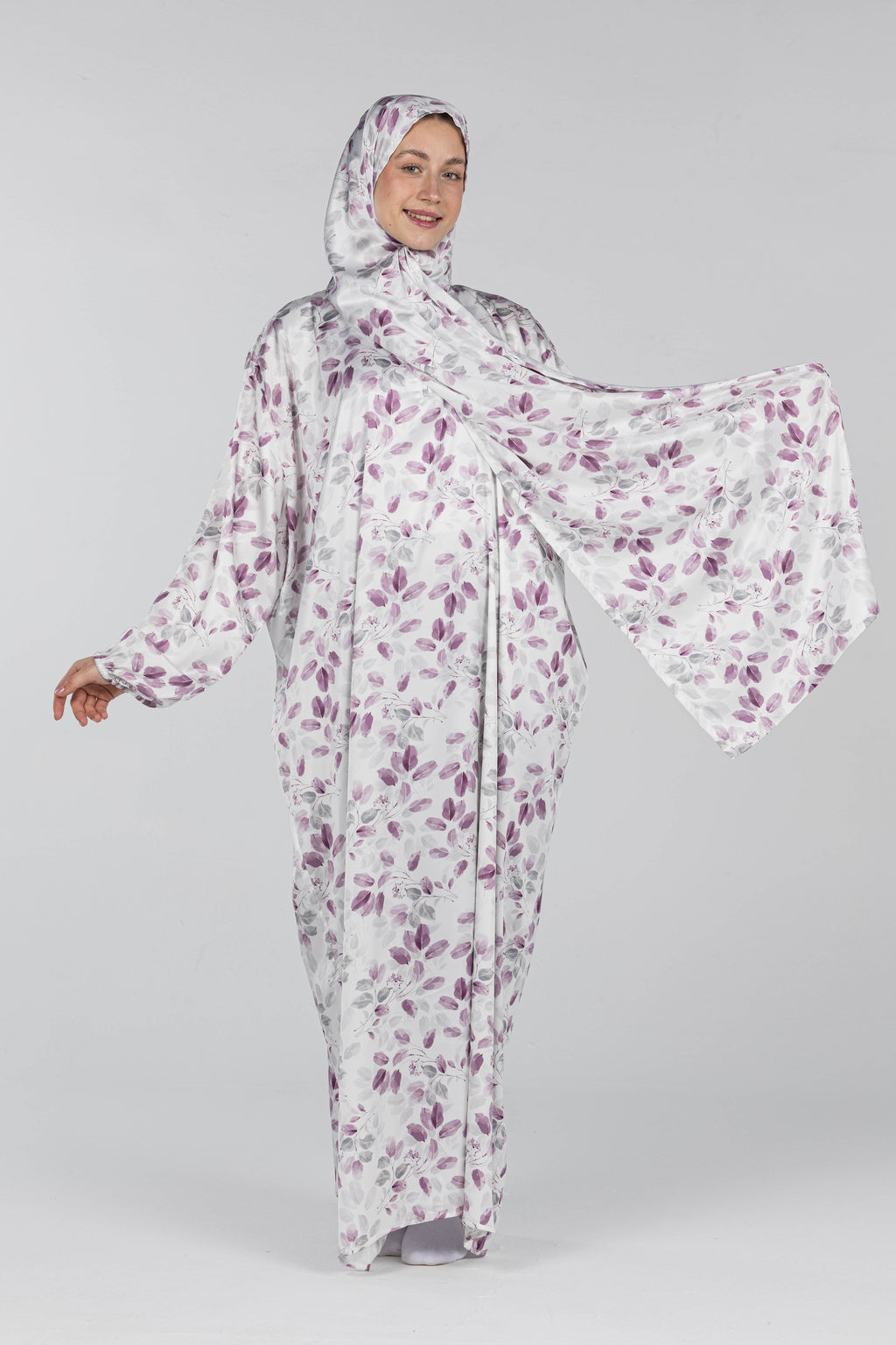 Lilac Bloom | Silk Satin Esdal