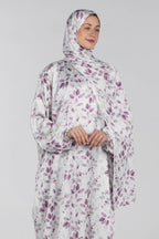 Lilac Bloom | Silk Satin Esdal