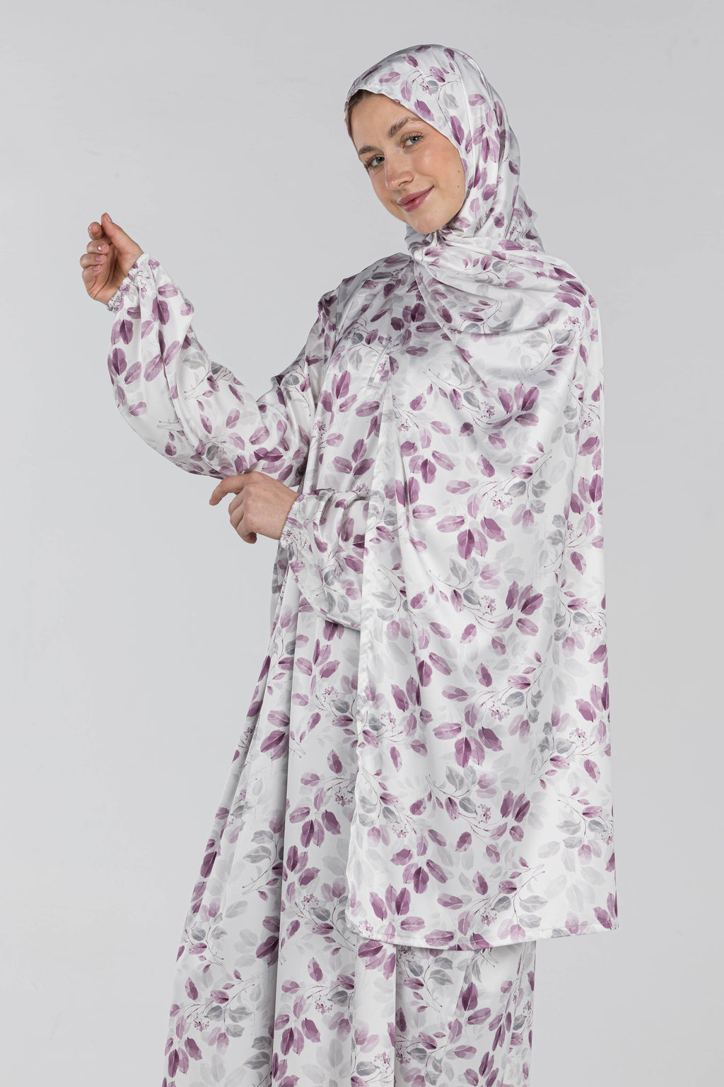 Lilac Bloom | Silk Satin Esdal