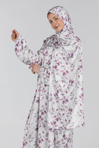Lilac Bloom | Silk Satin Esdal