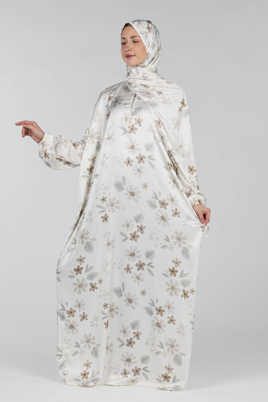 Ivory Rose | Silk Satin Esdal