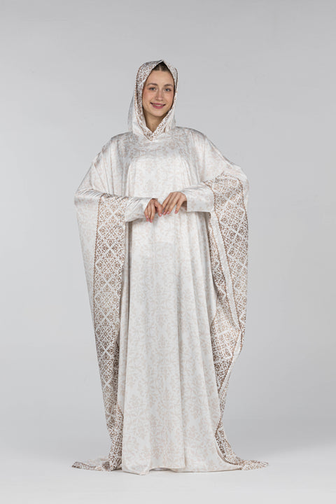 Champagne Damask | Silk Satin Butterfly Esdal