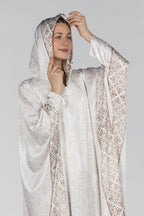 Champagne Damask | Silk Satin Butterfly Esdal