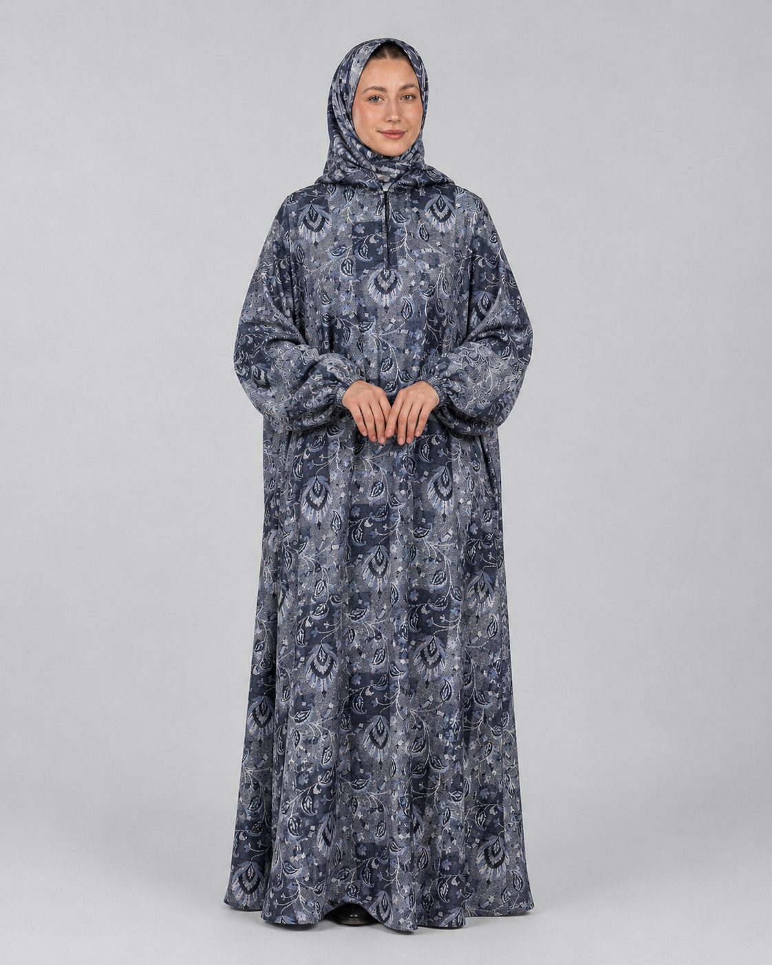Slate Paisley Baroque | Soft Fabric Esdal