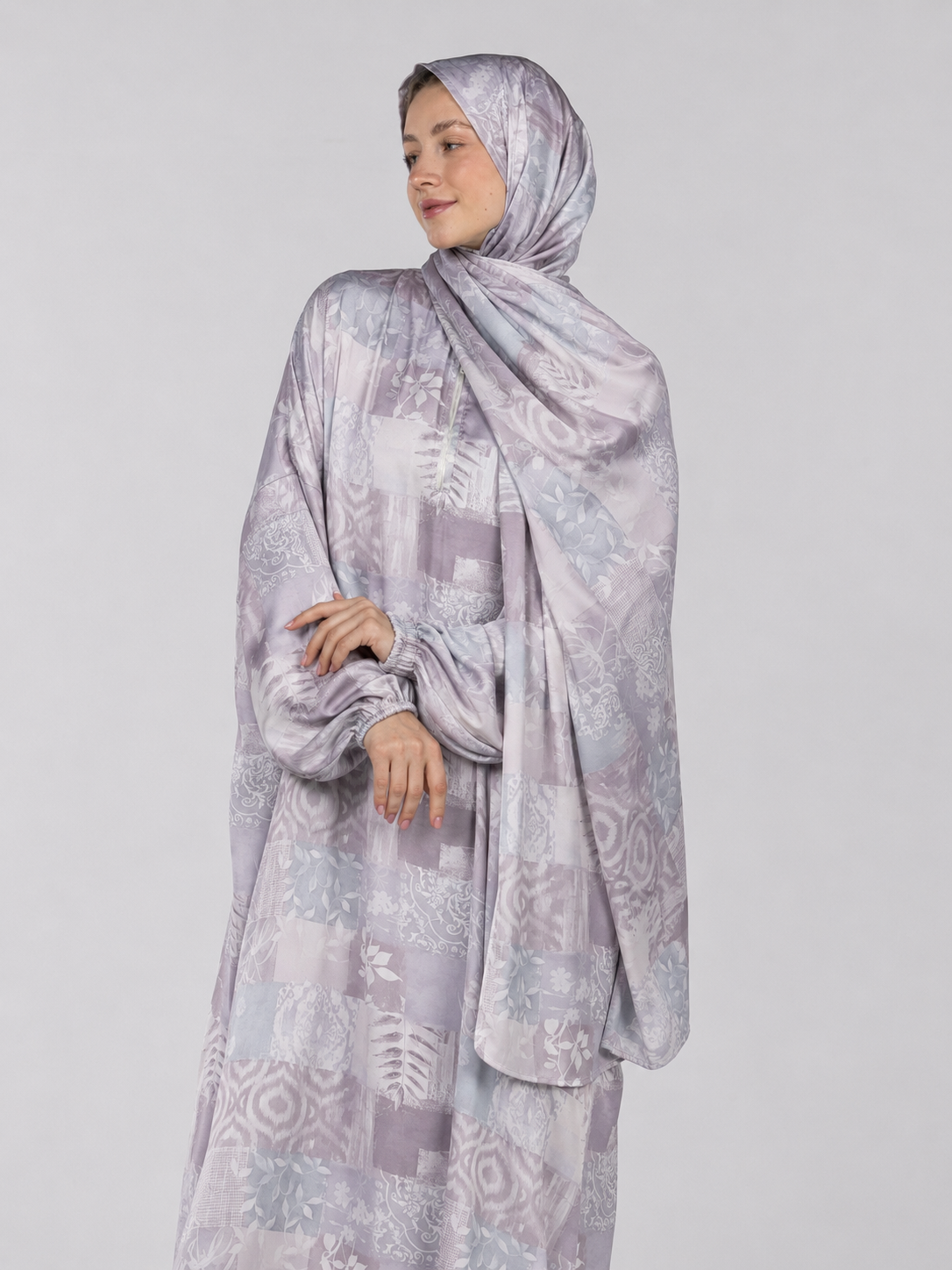 Misty Lavender | Silk Satin Esdal
