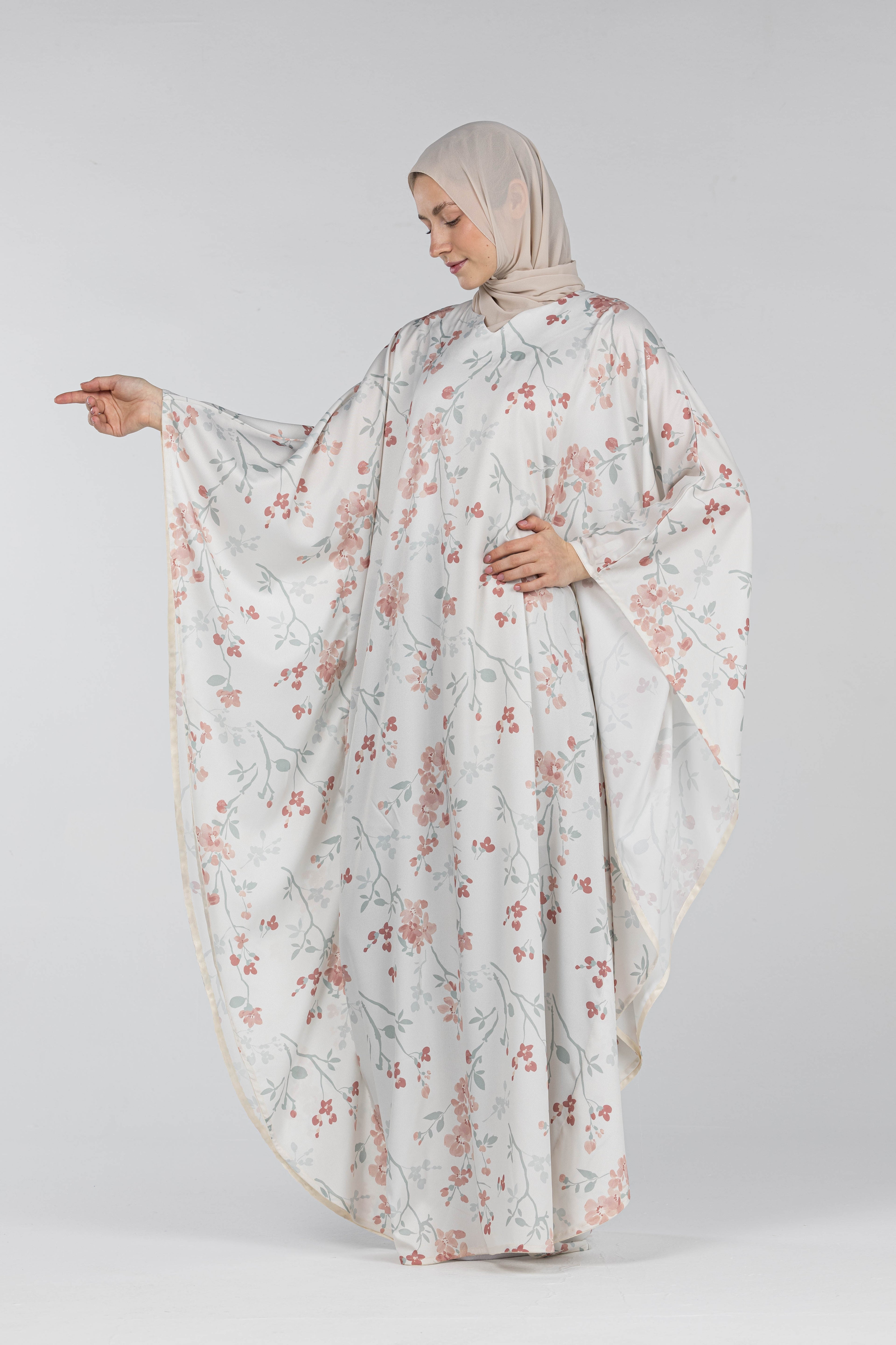 Blossom Breeze | Soft Fabric Abaya
