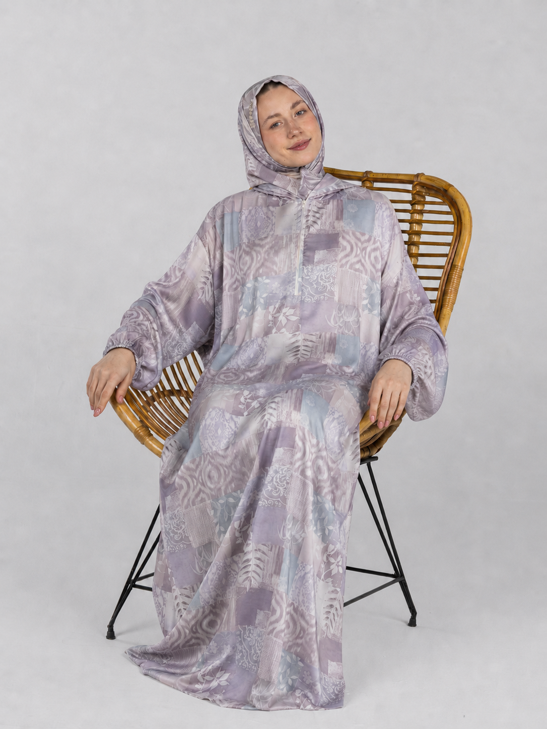 Misty Lavender | Silk Satin Esdal