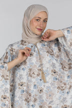 Watercolor Bloom | Soft Fabric Abaya