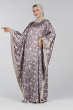 Sakura Serenity | Silk Satin Abaya